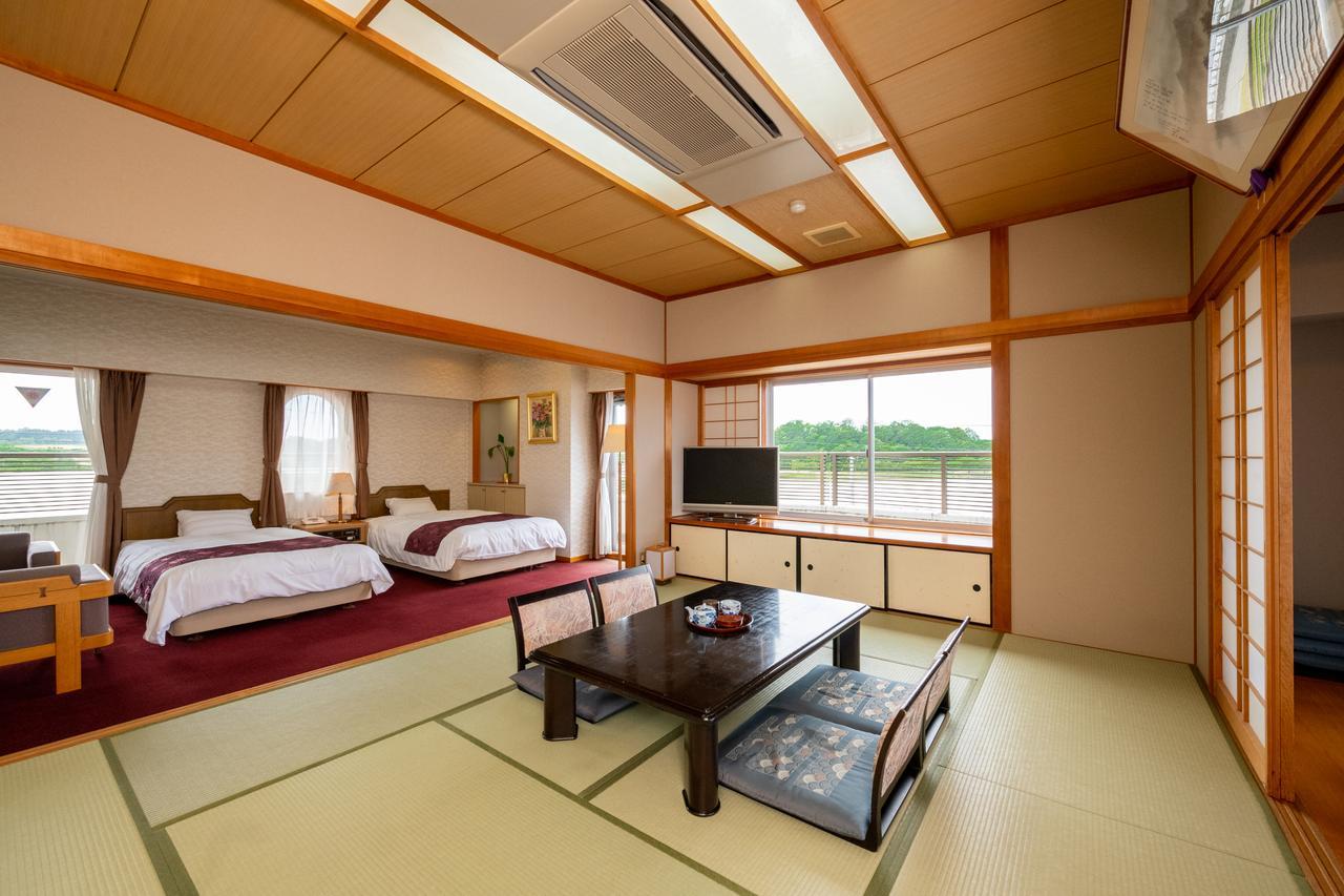 Awara Kitagata Onsen Kohanso Hana Yurari Exterior photo